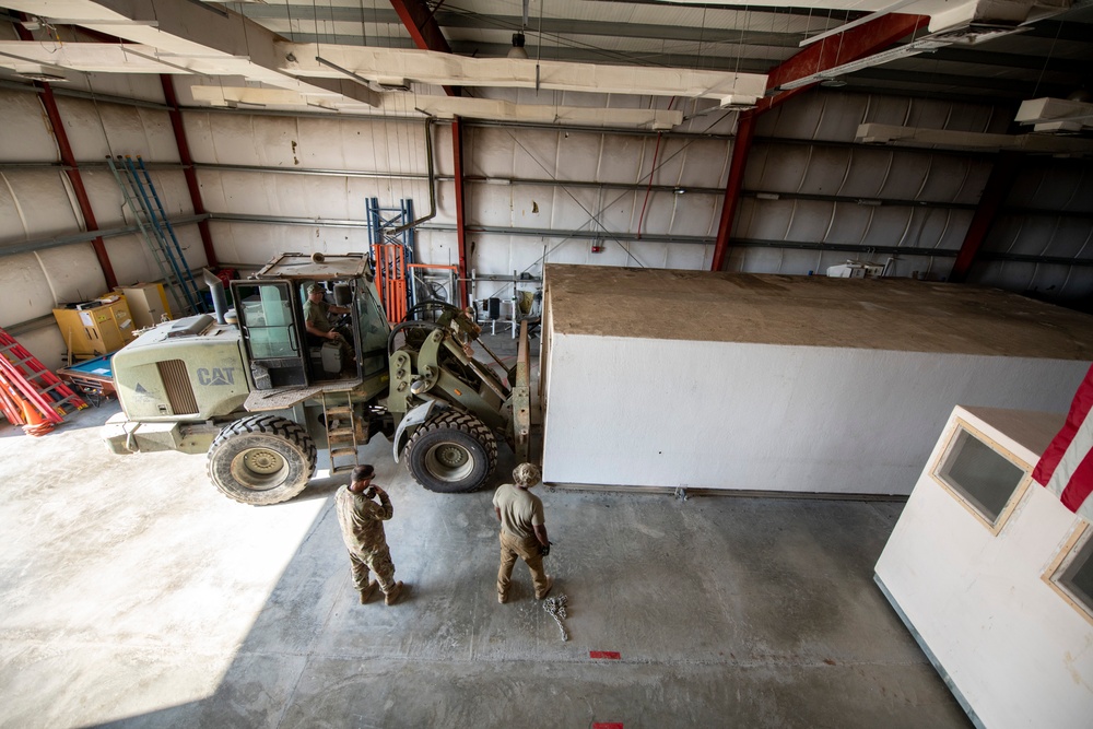Civil Engineering Removes Legacy Equipment
