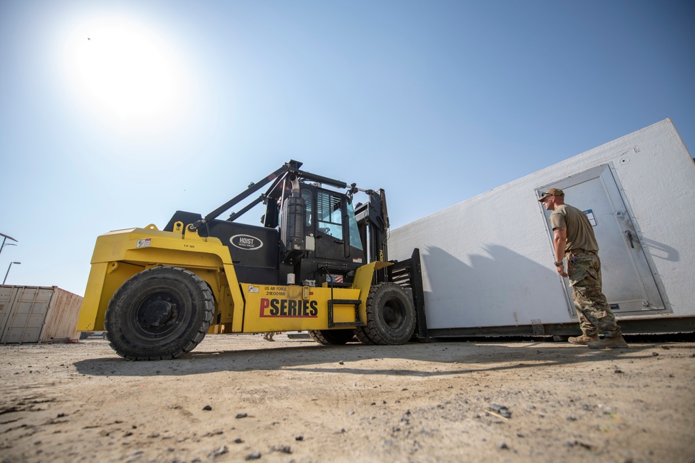 Civil Engineering Removes Legacy Equipment