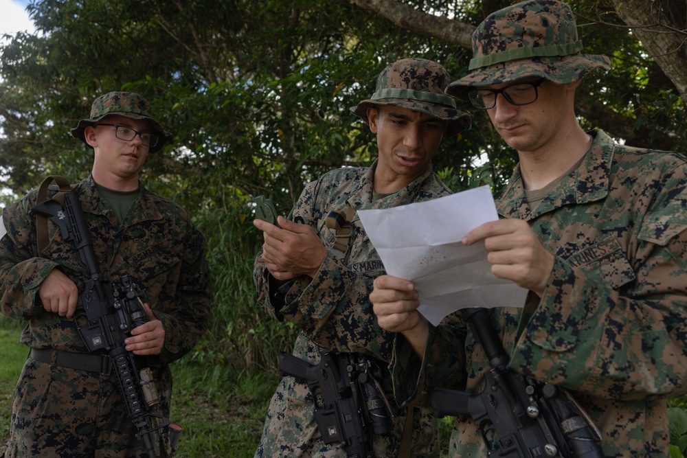 12th MLR Marines Increase Their Lethality in Harsh Jungle Environments during a Basic Jungle Skills Course