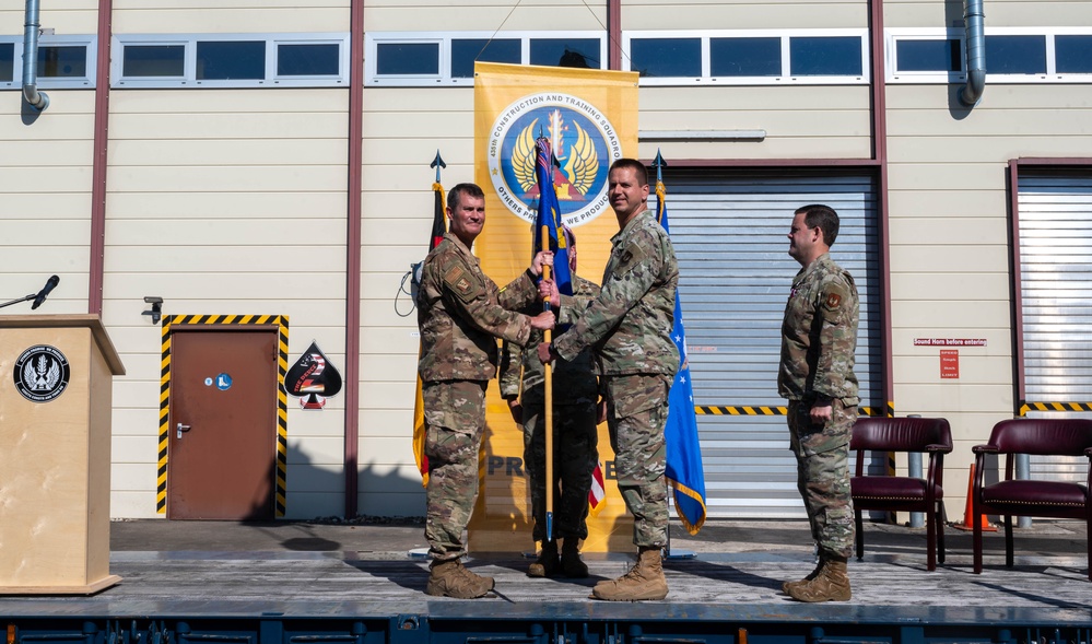 435th CTS welcomes new commander to Ramstein AB