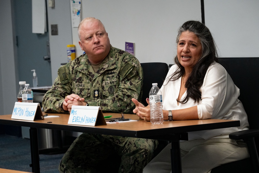 MCPON James Honea visits Newport, R.I.