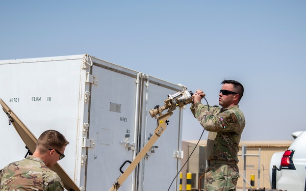 Communications Fly Away Kit Demonstration