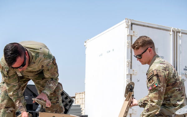 Communications Fly Away Kit Demonstration