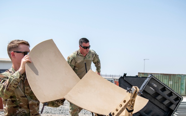 Communications Fly Away Kit Demonstration