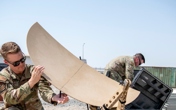 Communications Fly Away Kit Demonstration