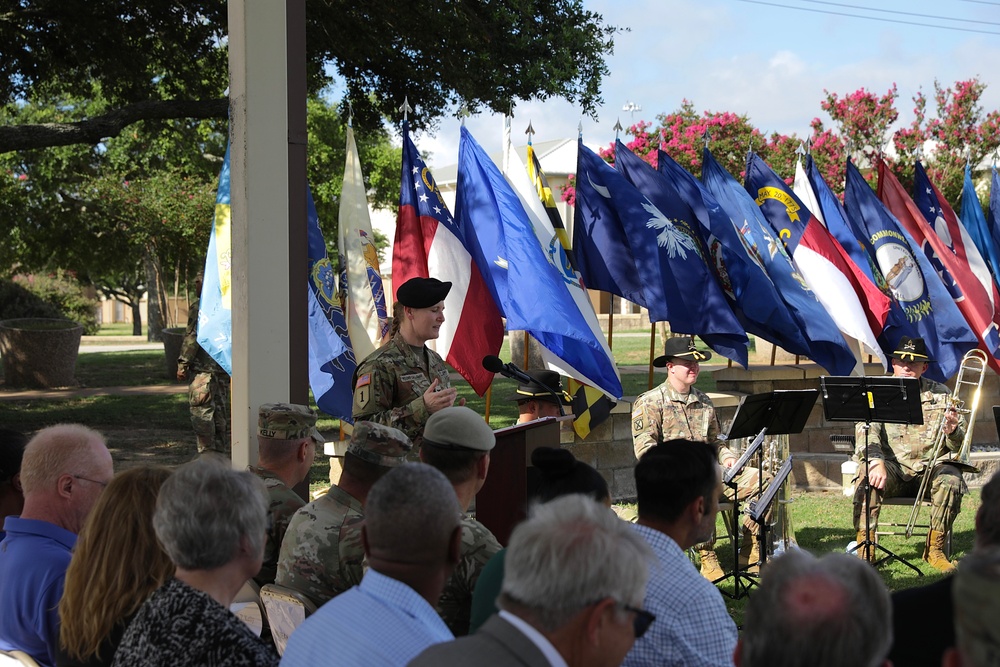 407 AFSB Change Of command