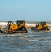 Renourishment Work Continues On Folly Beach