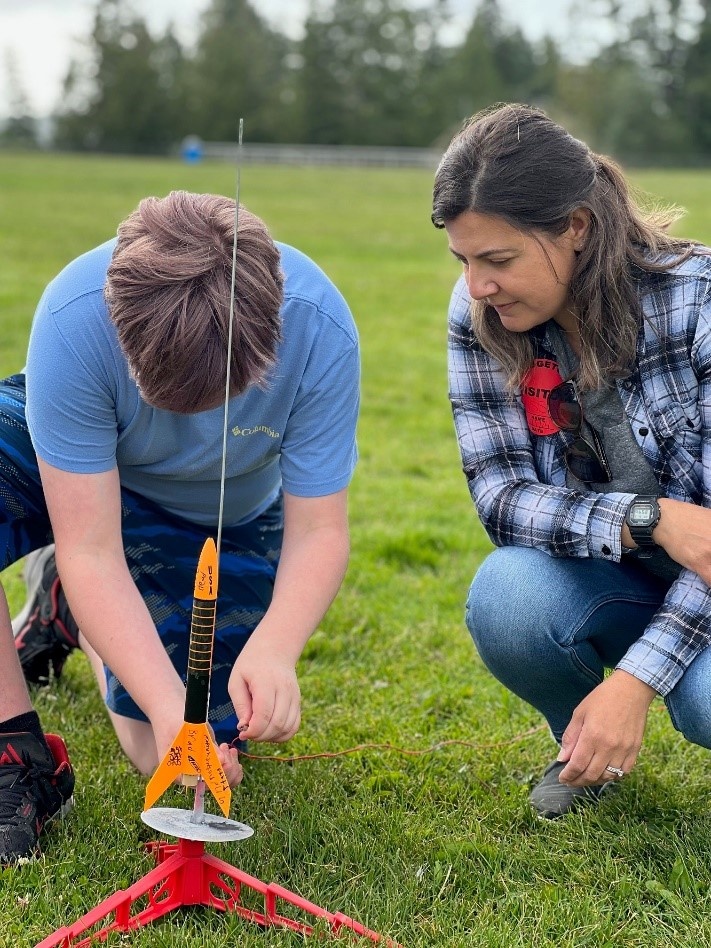 SWFPAC STEM Team Sponsors Rocket Launch Event for Ridgetop Middle Engineering Course Students