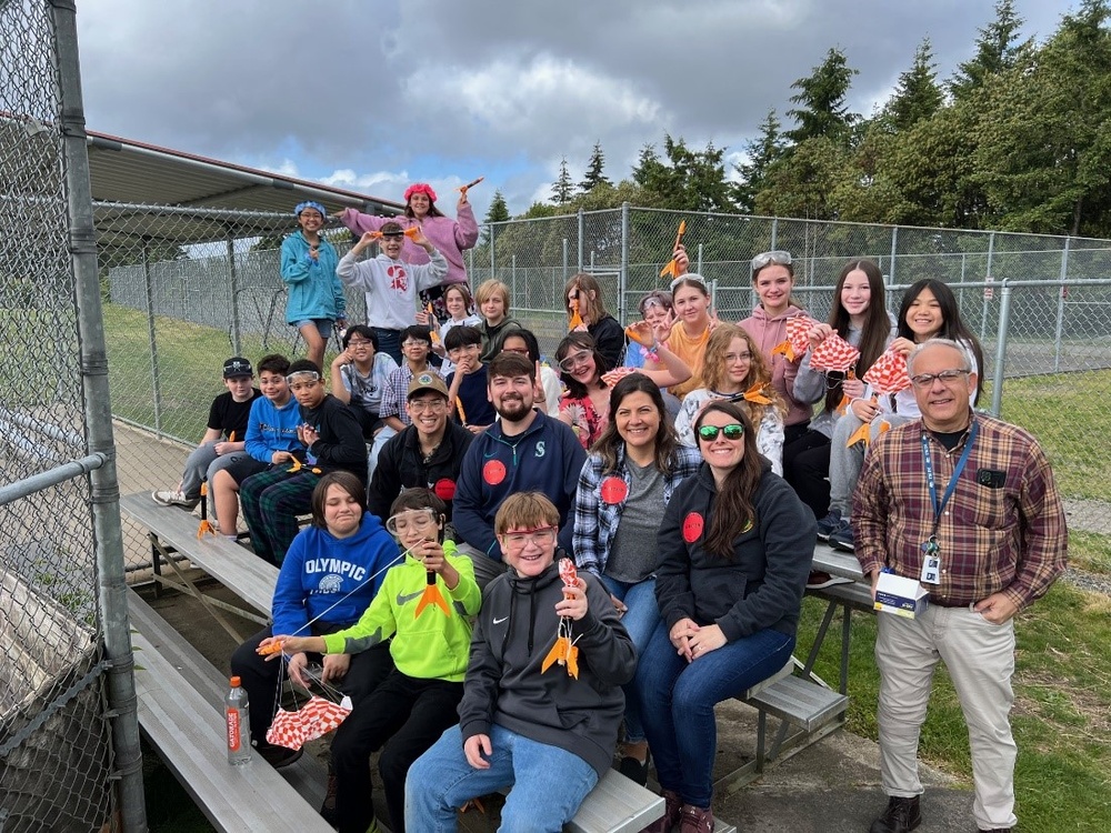 SWFPAC STEM Team Sponsors Rocket Launch Event for Ridgetop Middle Engineering Course Students