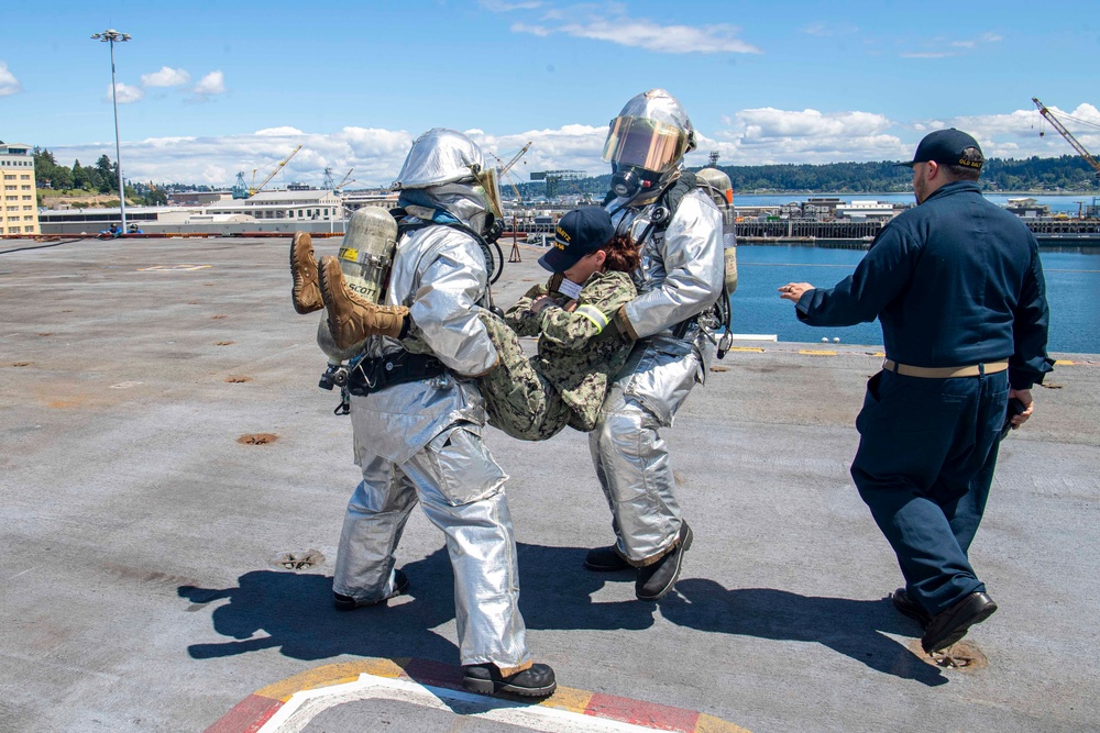 Sailors Practice Drills