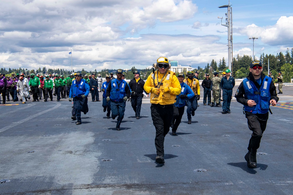Sailors Practice Drills