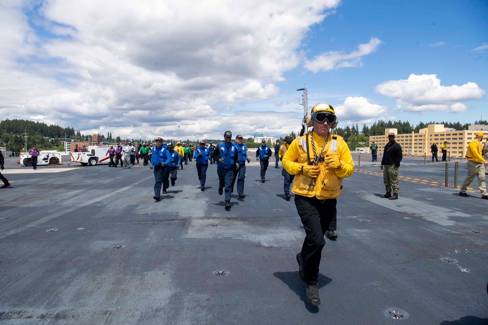 Sailors Practice Drills