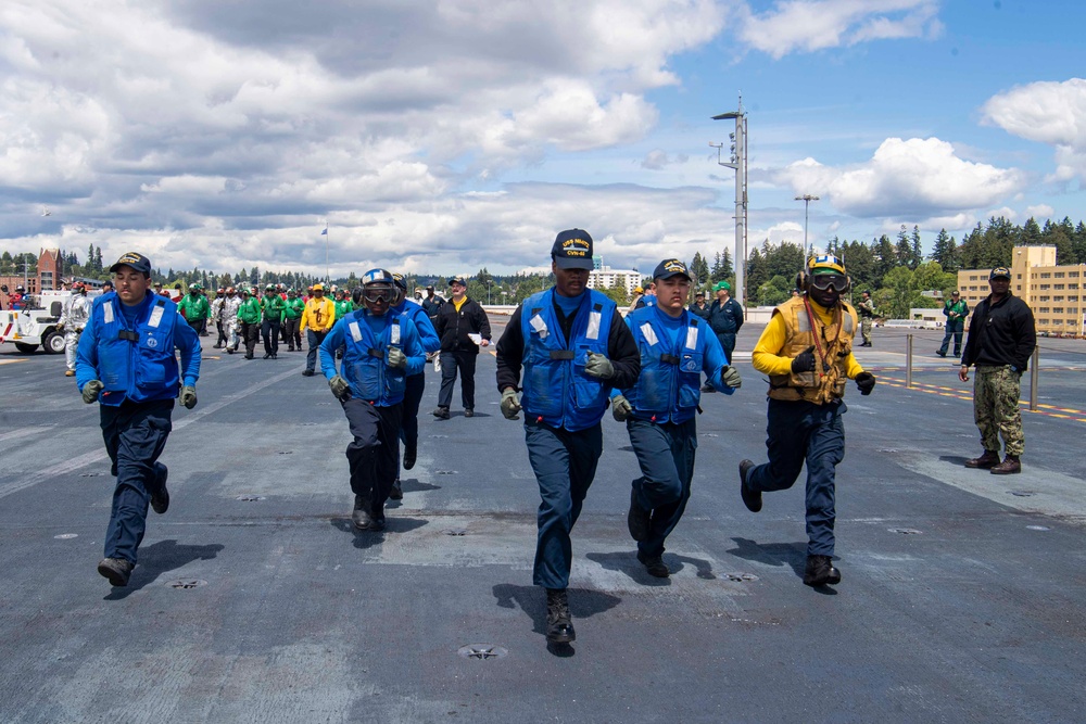 Sailors Practice Drills