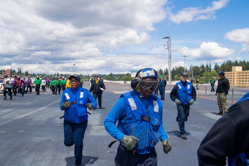 Sailors Practice Drills
