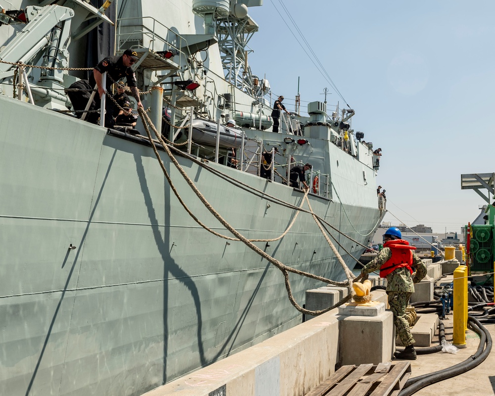 USS Essex In-Port Operations