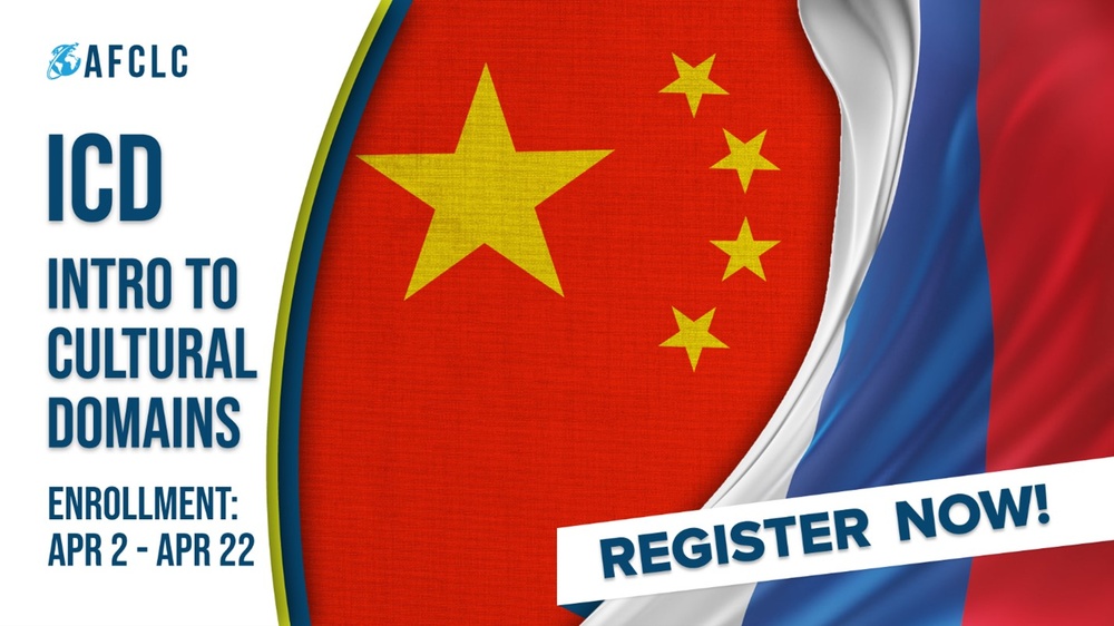 AFCLC’s newest course for CCAF credit focuses on China and Russia