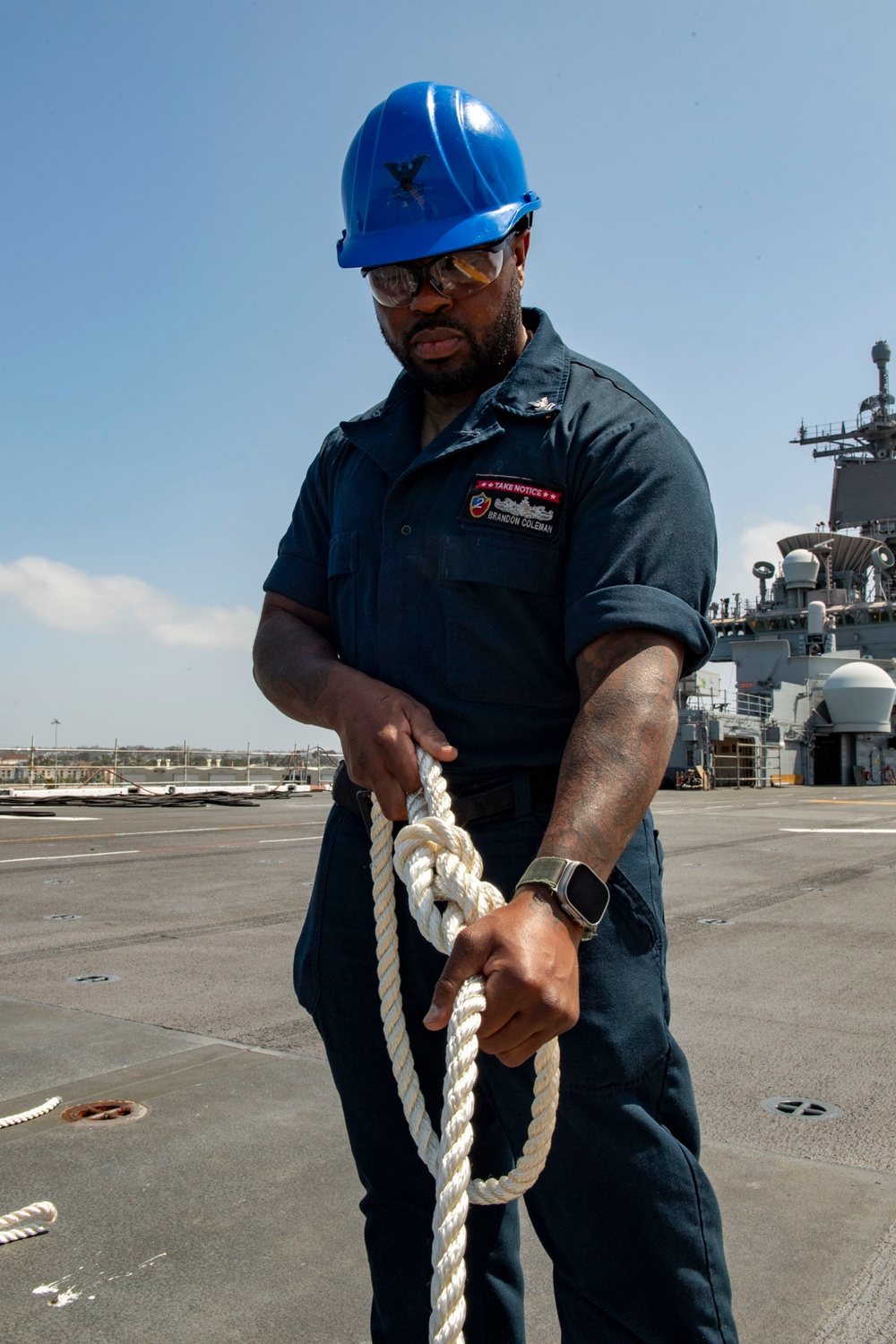 USS Essex In-Port Operations