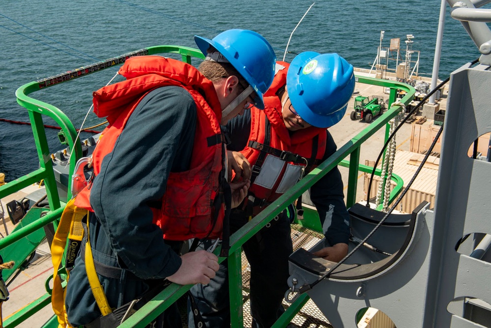 USS Essex In-Port Operations