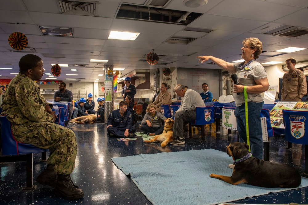 USS Essex In-Port Operations