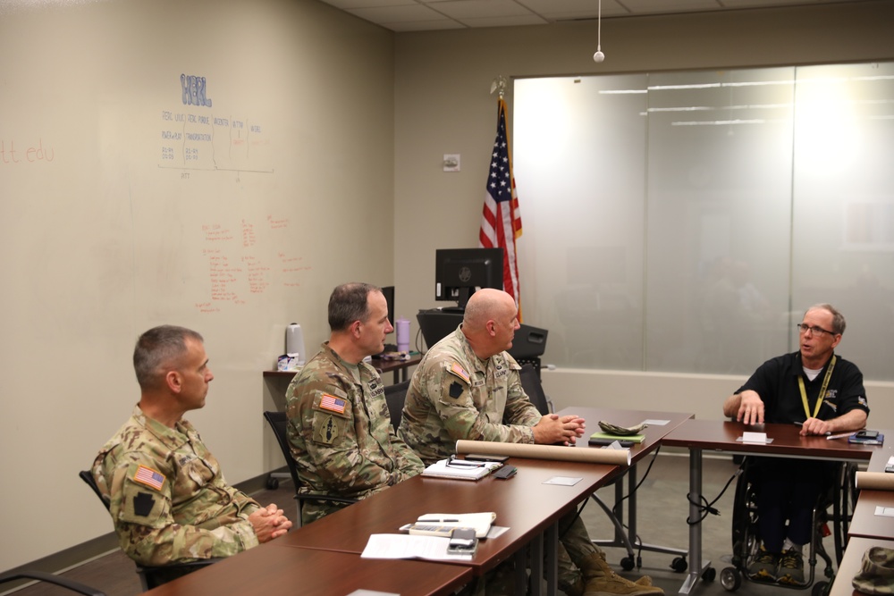 28th Infantry Division leaders tour research and development center