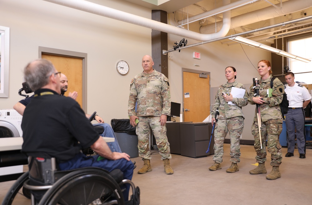 28th Infantry Division leaders tour research and development center