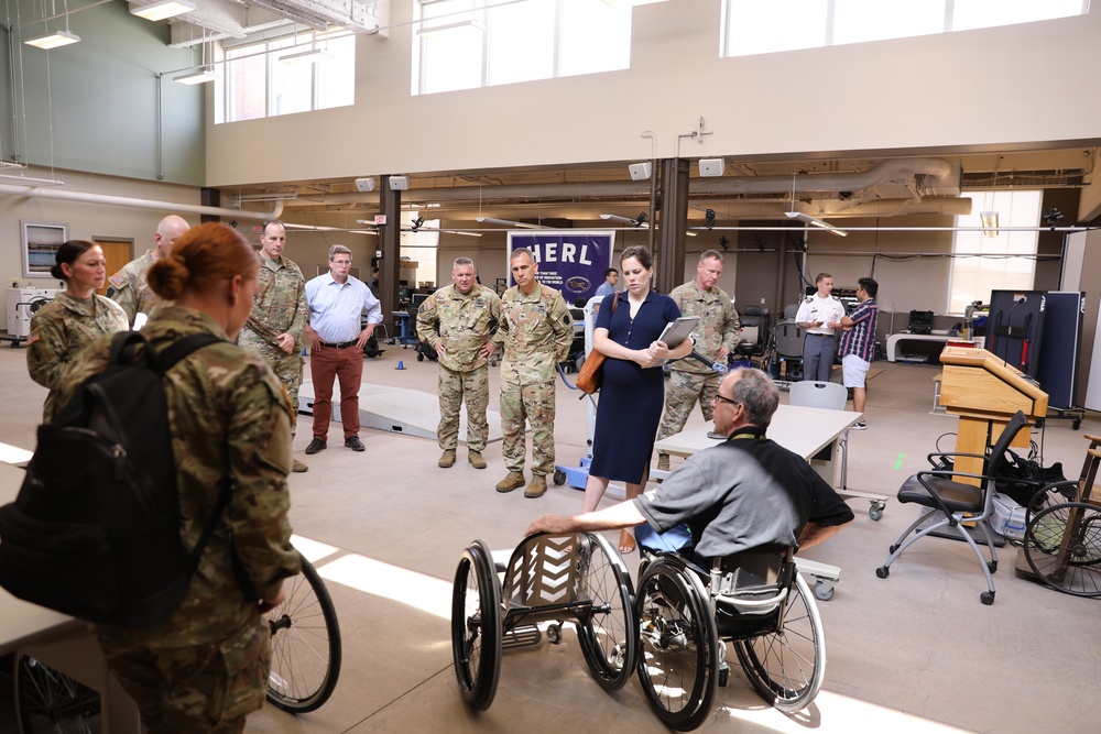 28th Infantry Division leaders tour research and development center