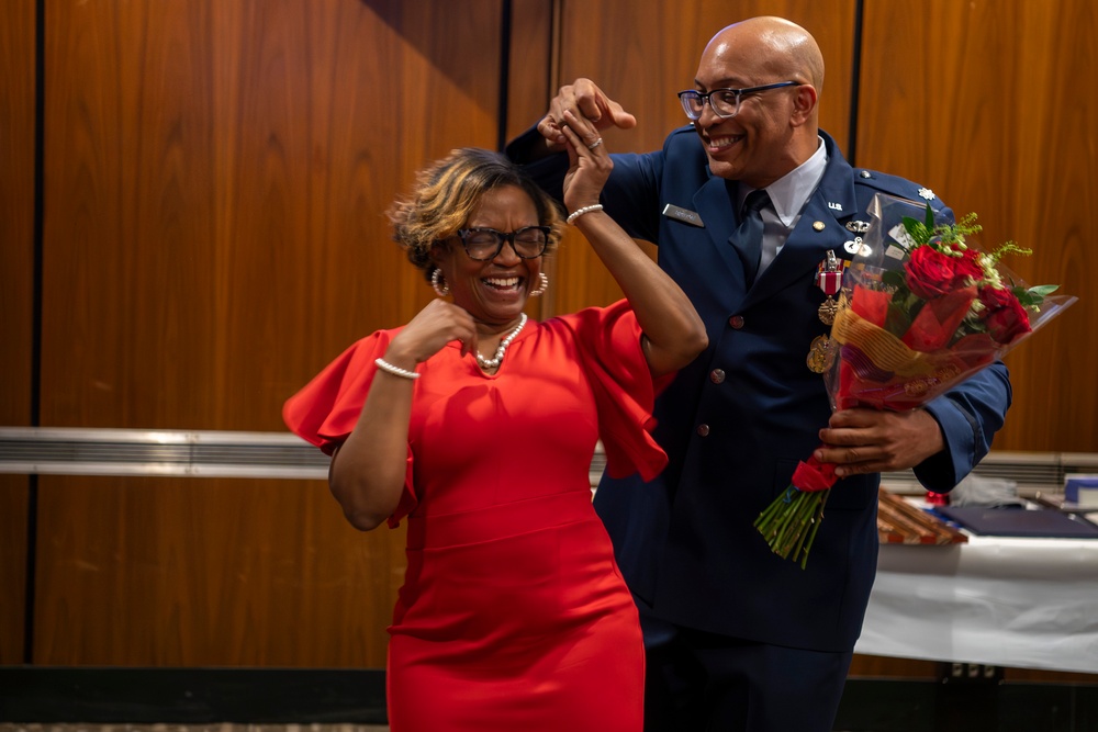 Lt. Col. Derrick Britton Retires after 28 Years of Service