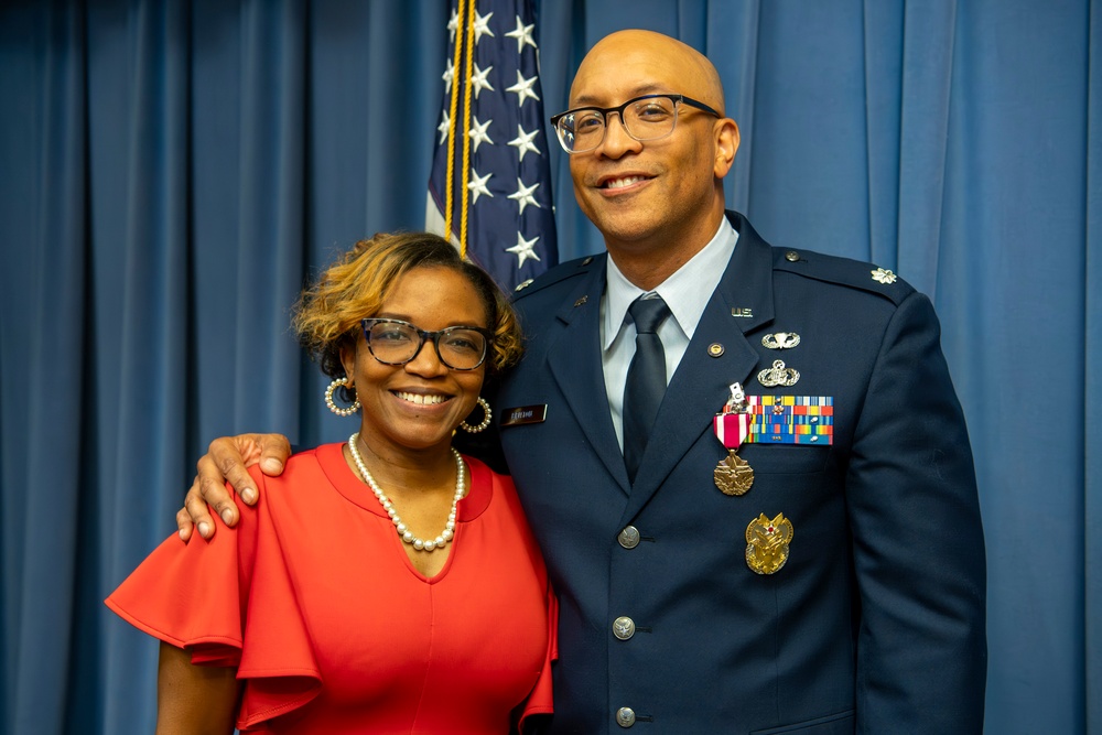 Lt. Col. Derrick Britton Retires after 28 Years of Service