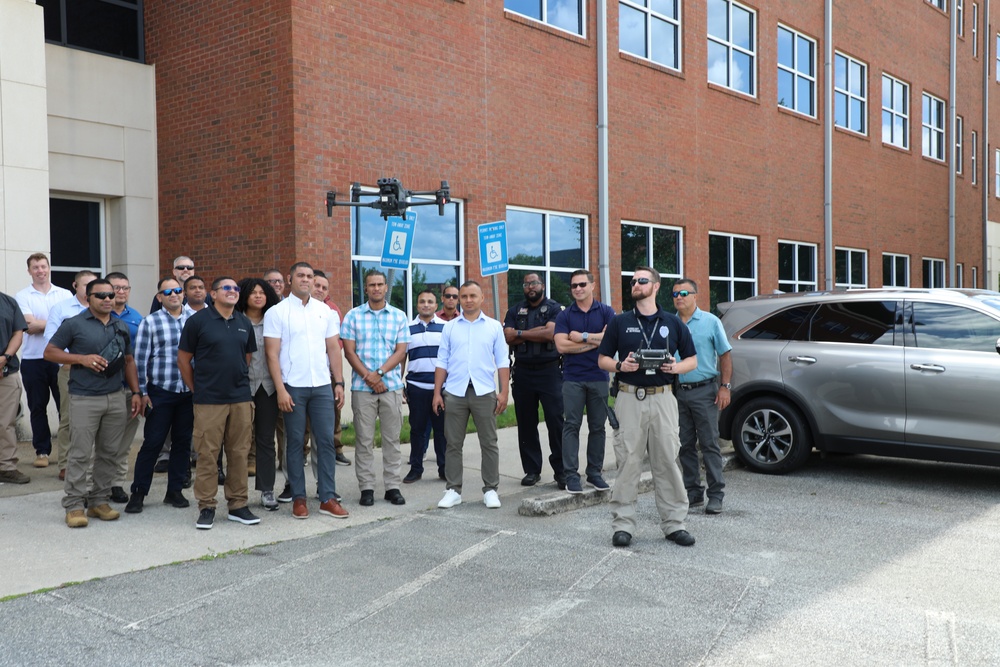 WHINSEC Captains Career Course students visit Columbus Police Department