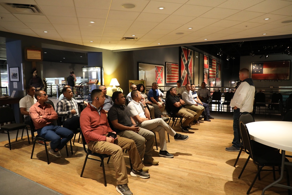 WHINSEC Captains Course students visit National Civil Naval War Museum