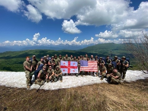 Vermont National Guardsman Graduates Georgia Basic Mountaineering Course