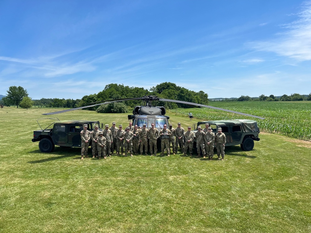 Air show at Grimes Airfield