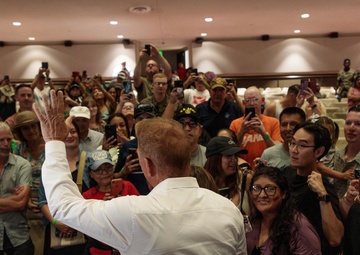 Kevin Costner Meet-and-Greet at Marine Corps Base Camp Pendleton