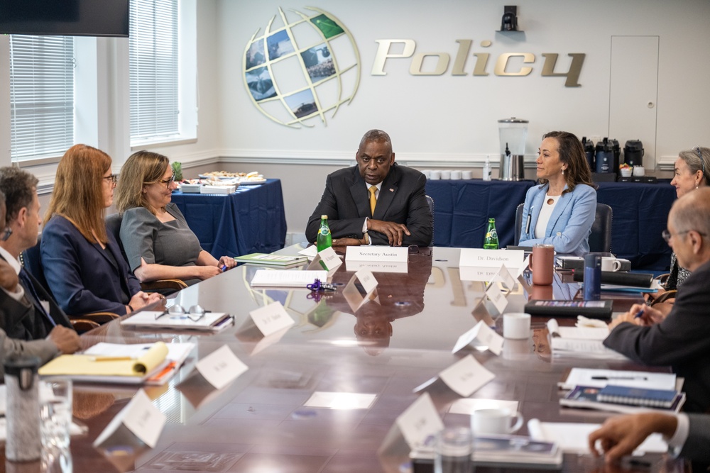 Secretary Austin hosts Defense Policy Board