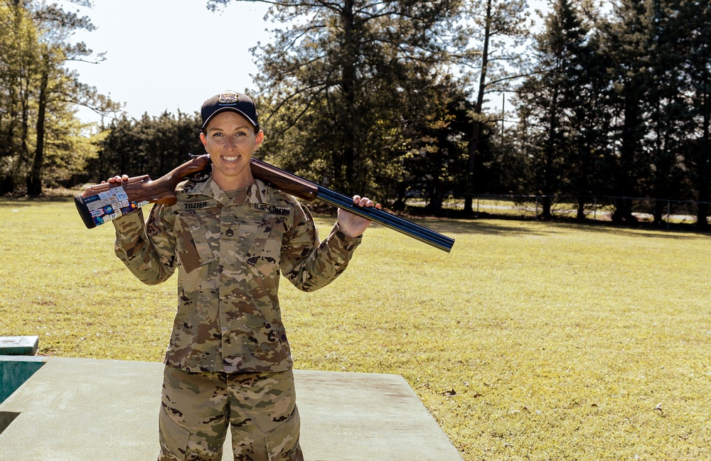 Fort  Moore Soldier, 2024 Olympian in Women's International Trap