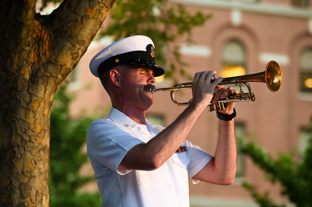 Navy Band Concert at the Navy Memorial, Washington DC