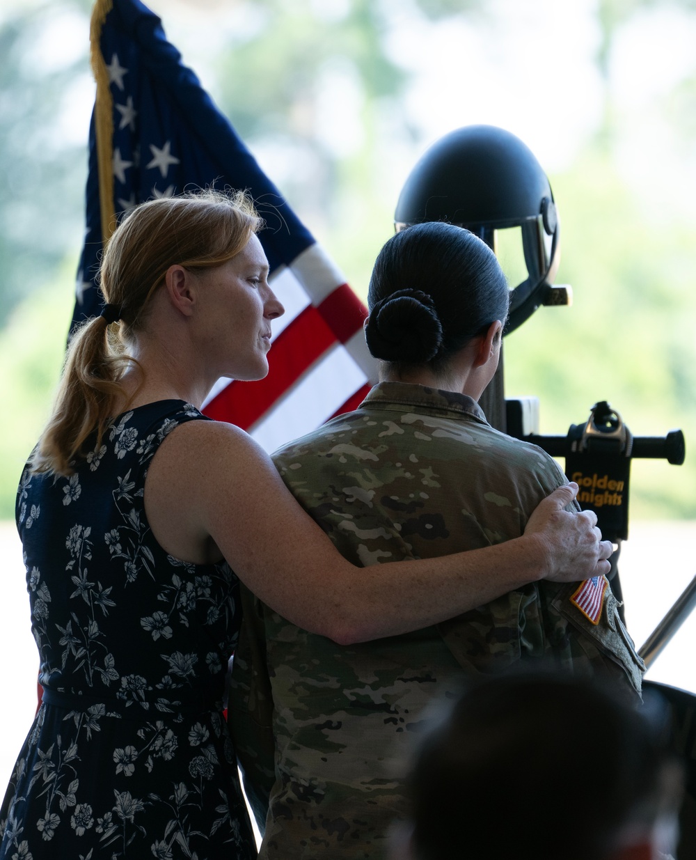 Golden Knights hold memorial for fallen jumper.