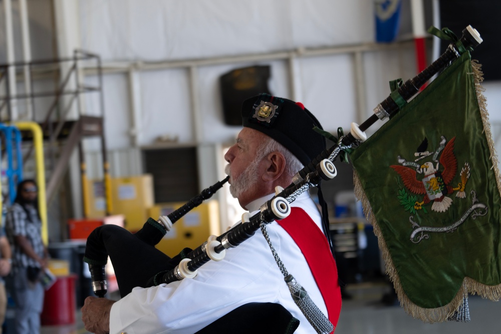 Golden Knights hold memorial for fallen jumper.