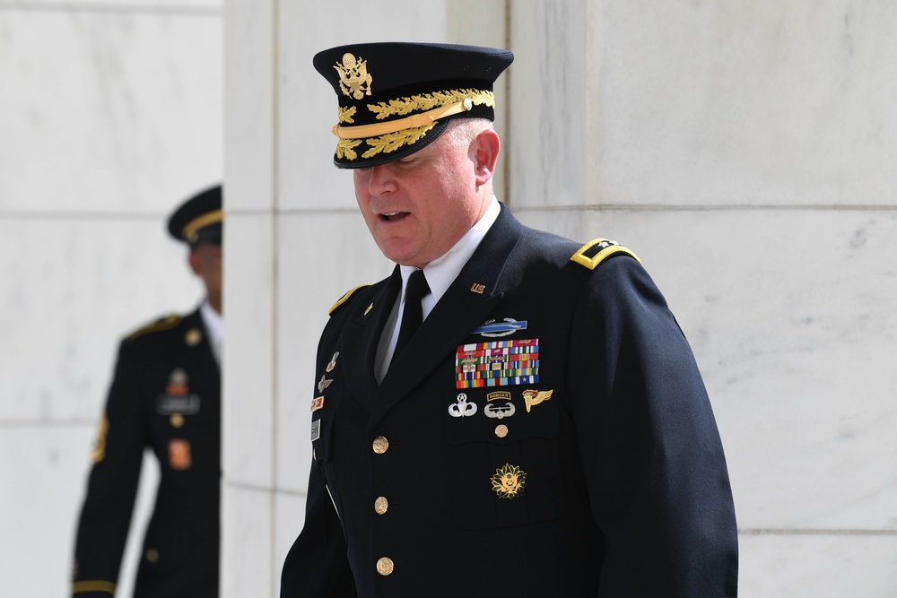 Wreath Laying Unknown Soldier