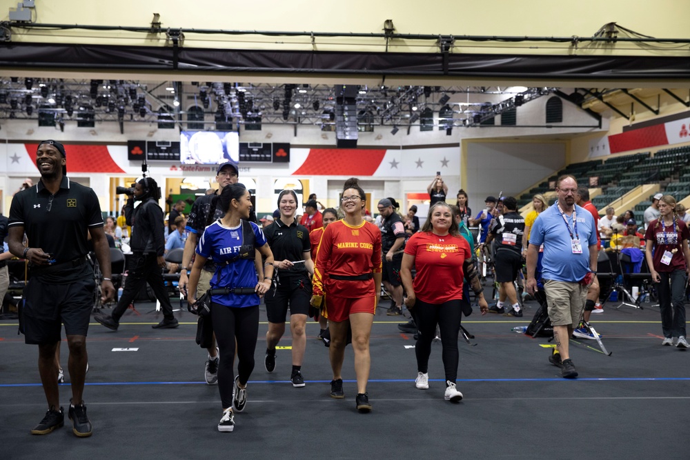 Archery Competition at the DoD Warrior Games 2024