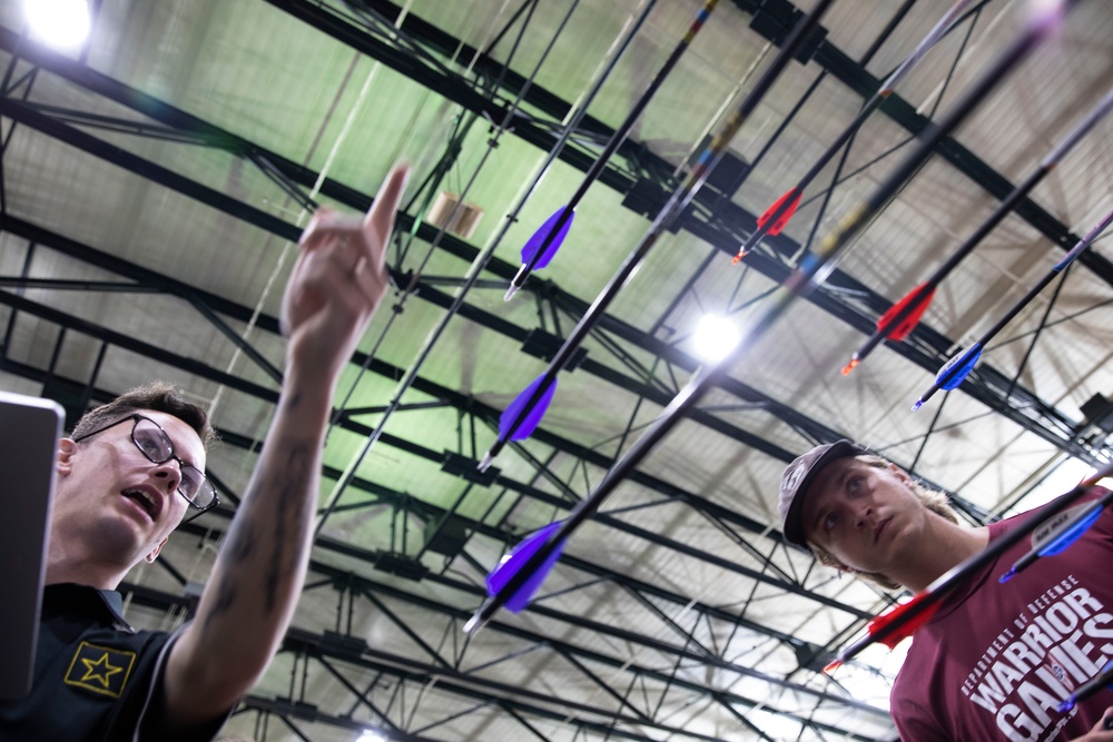 Archery Competition at the DoD Warrior Games 2024