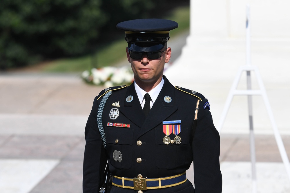 Wreath Laying at the Tomb of the Unknown Soldier