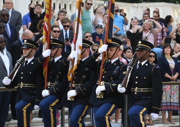 Wreath Laying at the Tomb of the Unknown Soldier