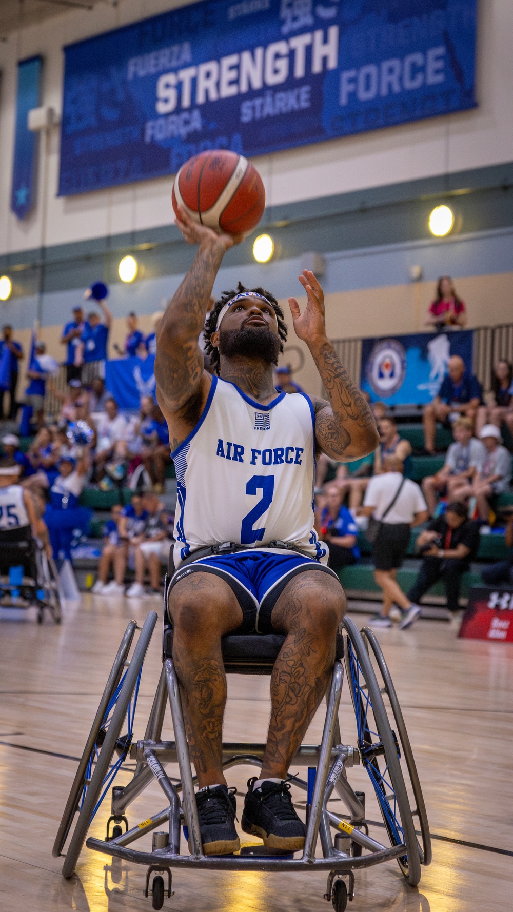 2024 Warrior Games: Showcasing Skill in Wheelchair Basketball