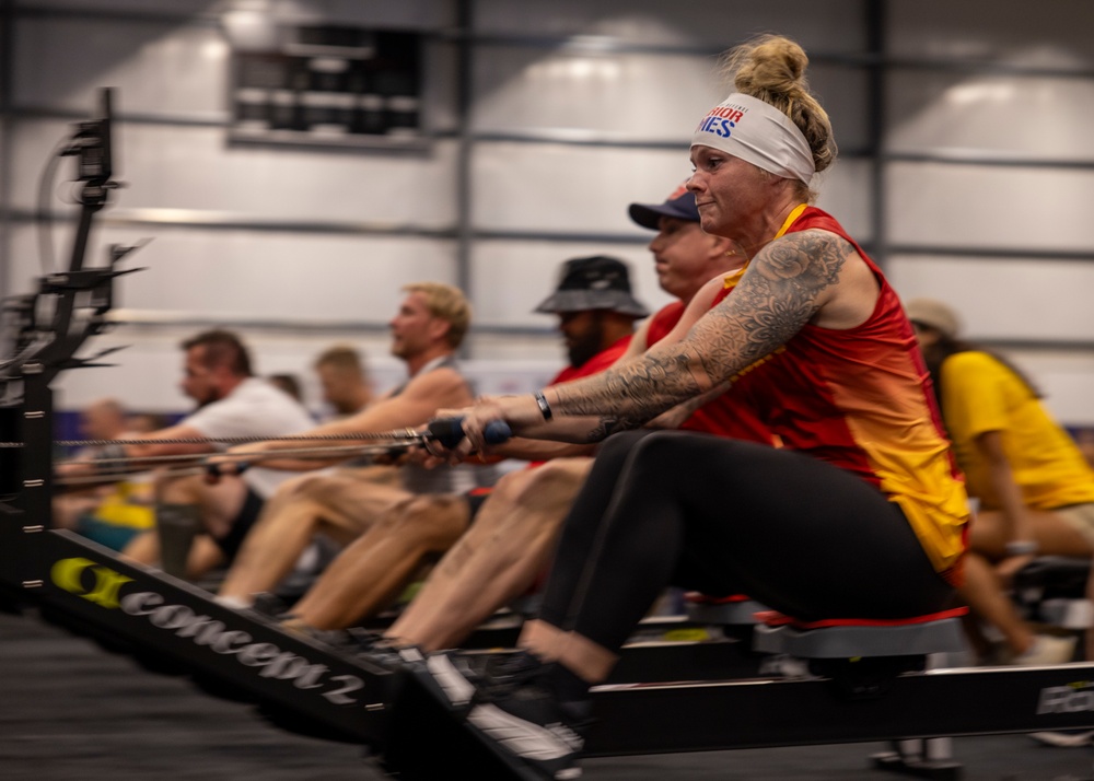 Adaptive athletes excel at Warrior Games indoor rowing