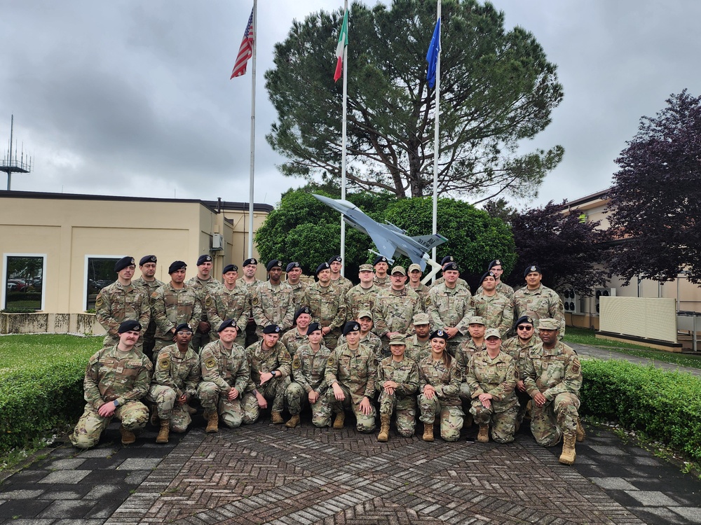 434 SFS, 434 CS complete annual tour in Italy