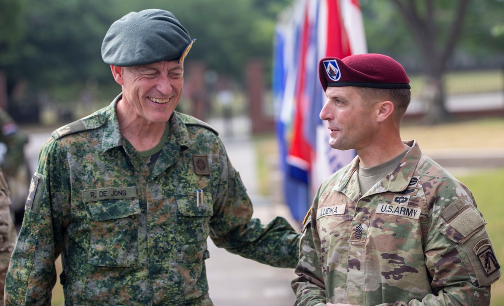 Royal Netherlands Army Staff College Visit
