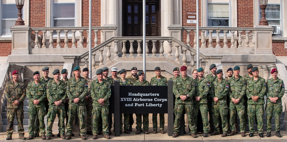 Royal Netherlands Army Staff College Visit