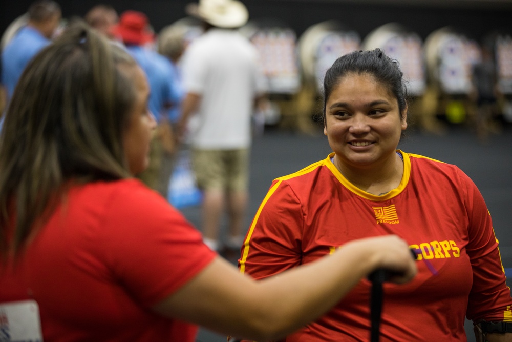 2024 DoD Warrior Games Athletes Nock, Aim, And Hit Their Targets with Adaptive Archery Competition