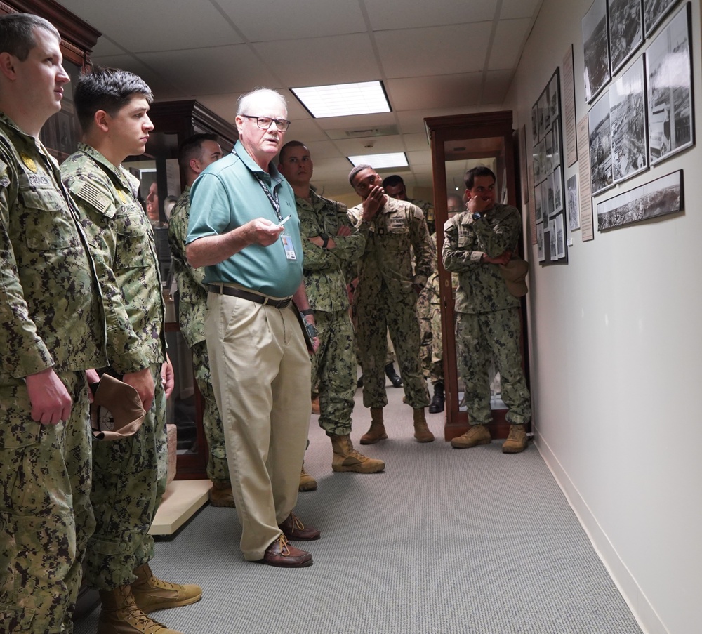 NWS Yorktown Sailors connect with installation history at York County Historical Museum